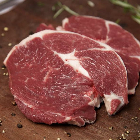 
Φιλετάκια από πρόβειο μπούτι ωρίμανσης 30 ημερών σε μαρινάδα σχάρας 500g
