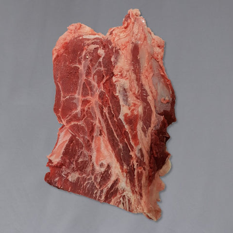 Dessus de Palette Beef, ωμό φρέσκο μοσχαρίσιο κρέας γαλλικής κοπής από τον ώμο, πλούσια μαρμάρωση και γεμάτη γεύση, ιδανικό για grill ή slow cooking, από το Siakos.gr