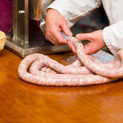 
φρέσκο χοιρινό έντερο για λουκάνικα
