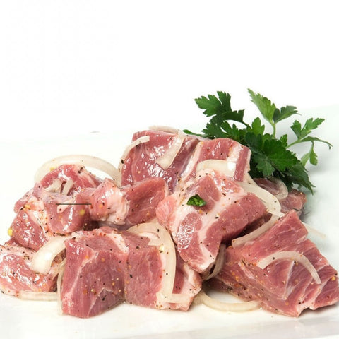 
χοιρινό μπούτι σκορδάτο
