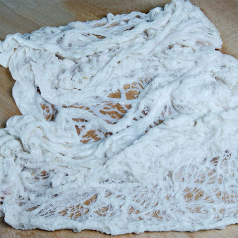 
Αρνίσια μπόλια ισπανικής προέλευσης, ωμή, έτοιμη για τύλιγμα σε κοκορέτσι/φριγαδέλι/σεφταλιά.
