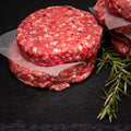 Original American Burger Black Angus, ωμό χειροποίητο burger από 100% μοσχαρίσιο κιμά Angus με φυσική μαρμάρωση, έτοιμο για ψήσιμο στο grill ή τηγάνι, premium ποιότητας από το Siakos.gr